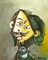 Tete d Man 6 1971 cubist Pablo Picasso